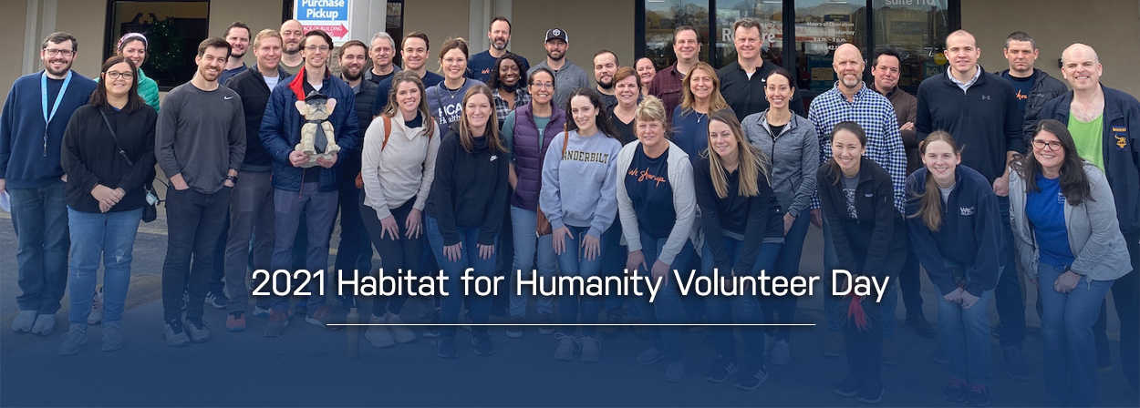 2021 Habitat for Humanity Volunteer Day